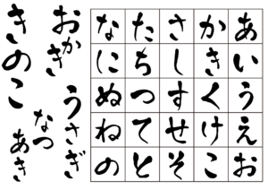あいうえお